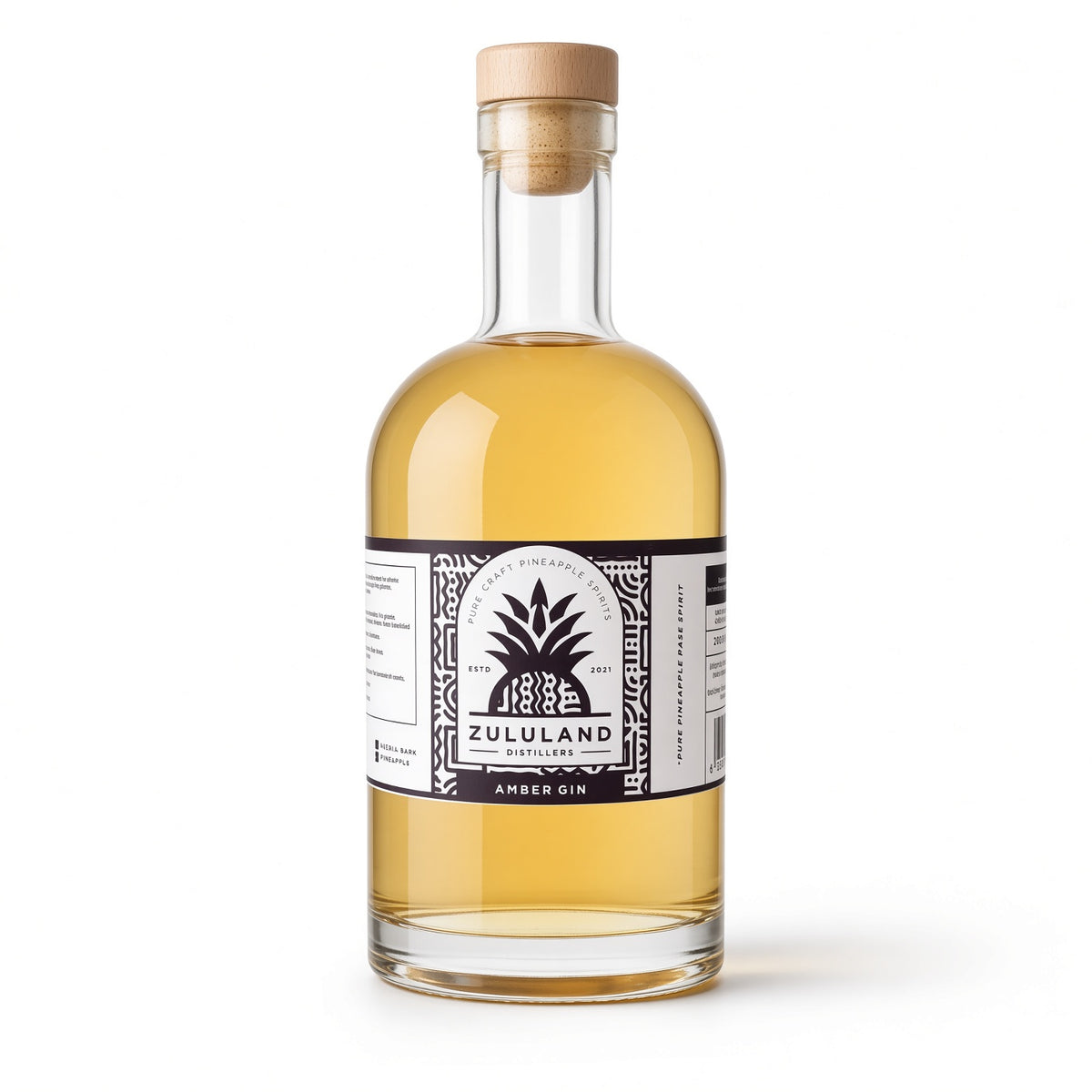 Zululand Distillers Amber Gin 750 ml · 43% alc.