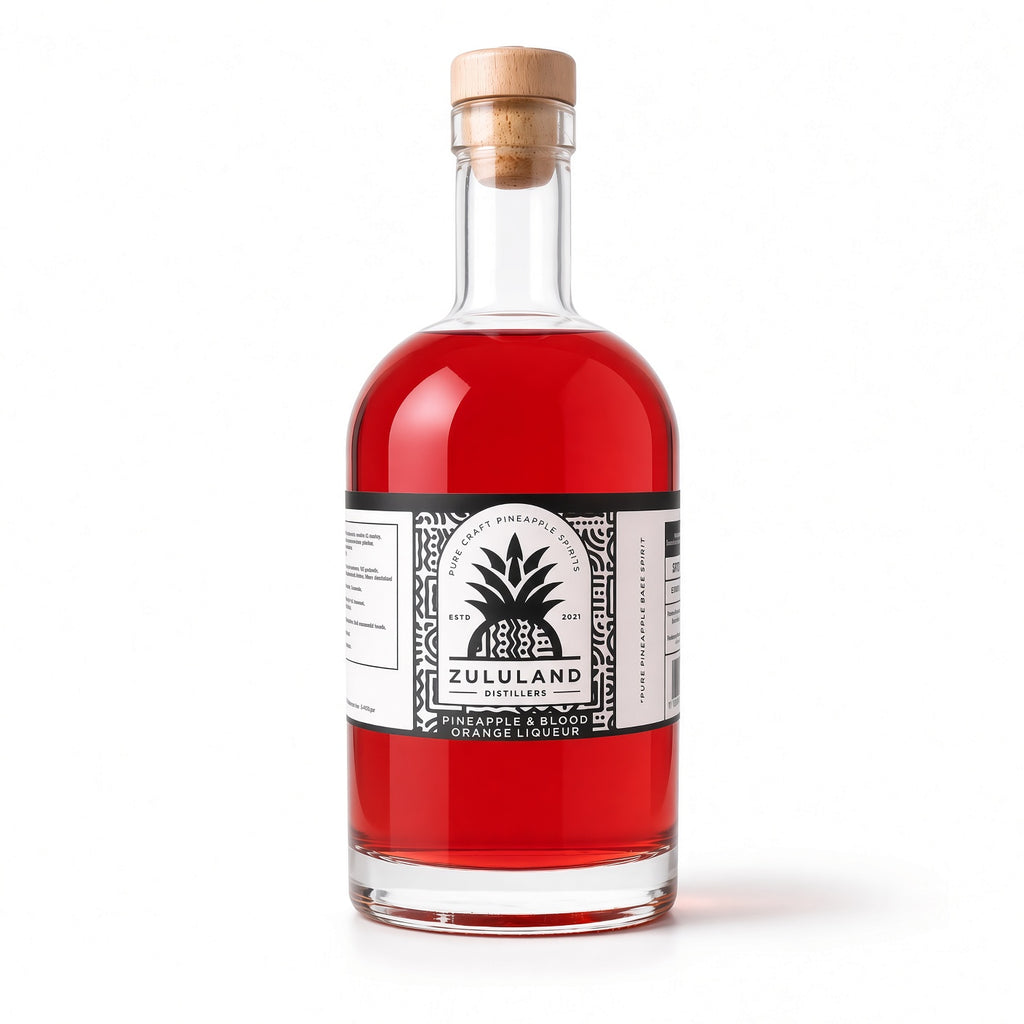 Zululand Distillers Pineapple & Blood Orange Liqueur 750 ml · 36% alc. · Small batch
