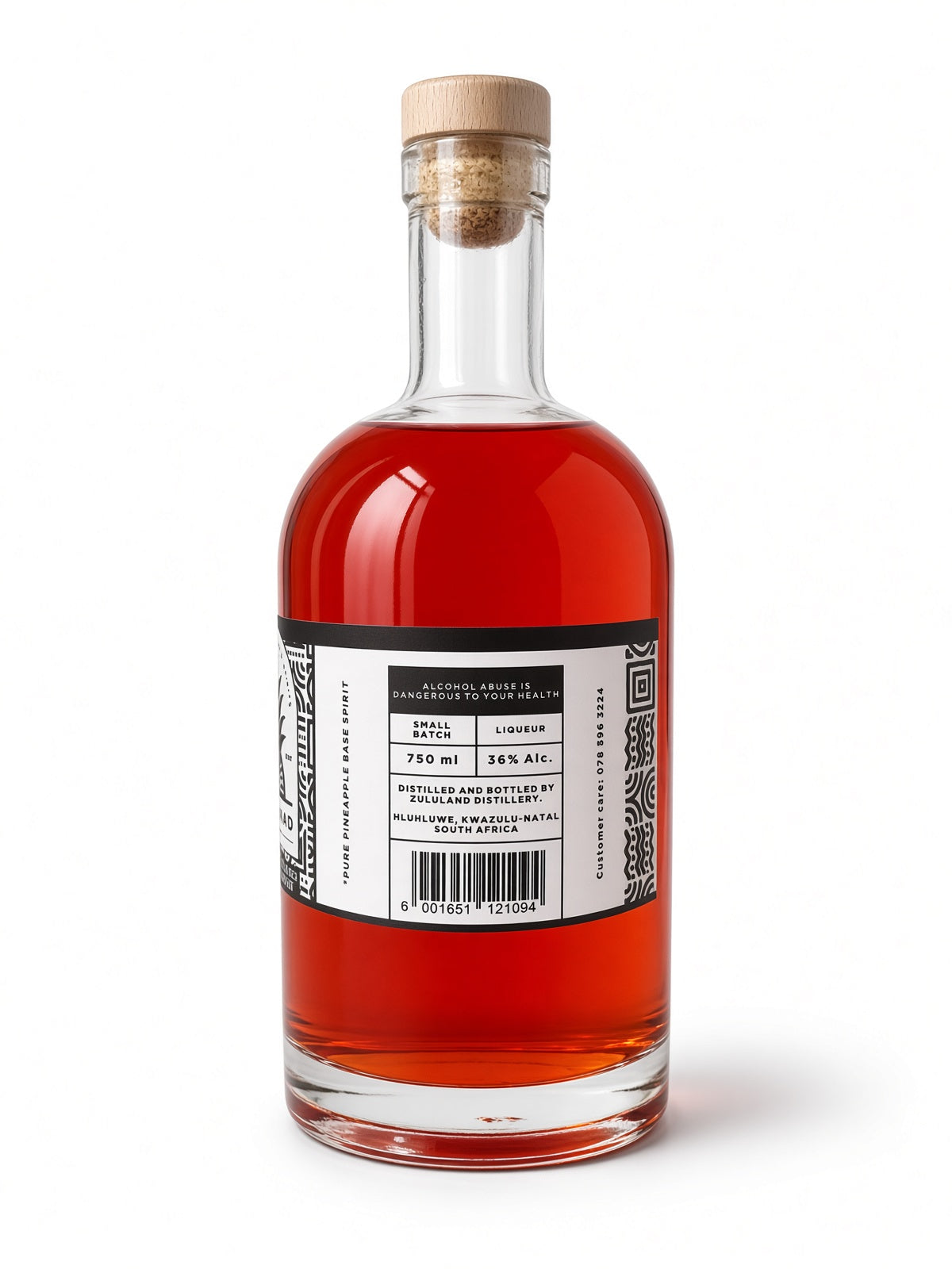 Zululand Distillers Pineapple & Blood Orange Liqueur 750 ml · 36% alc. · Small batch