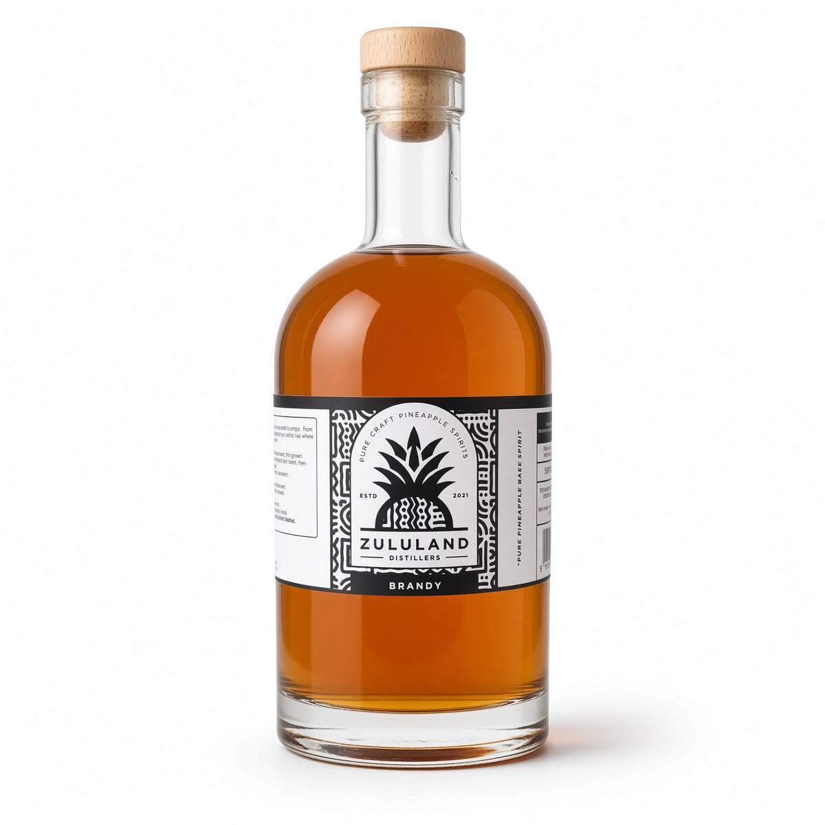 Zululand Distillers Pineapple Brandy 750 ml · 43% alc. · Small batch · Barrel aged